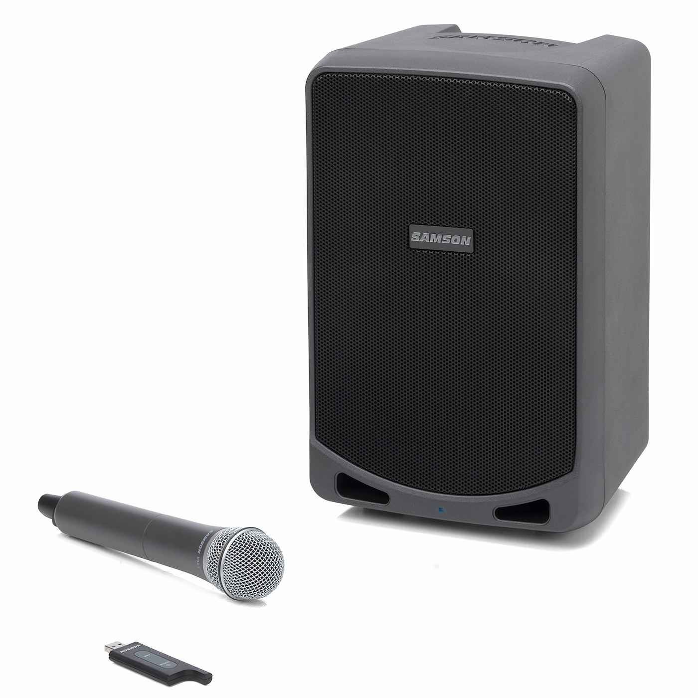 Samson XP106W, Portabel PA med trådløs mikrofon