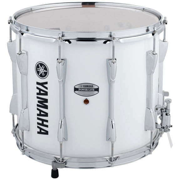 Yamaha MS-6314, Parade Snare drum 14 x12" Birch shell 12-lug. Hvit