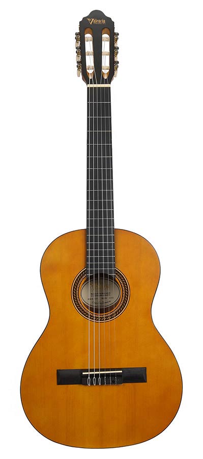Valencia VC203, Klassisk Gitar 3/4 str, Natural glossy
