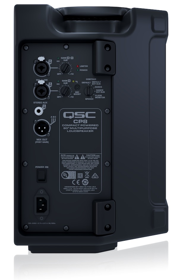 QSC CP8, Active Speaker