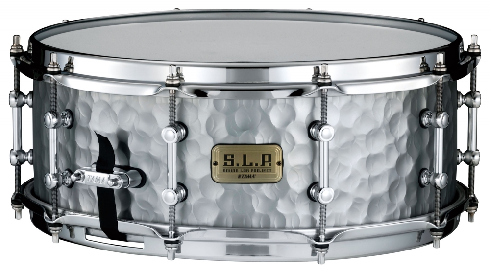 TAMA skarptromme S.L.P (Sound Lab Project) Vintage Hammered Steel - LST1455H Satin Chrome finsh.