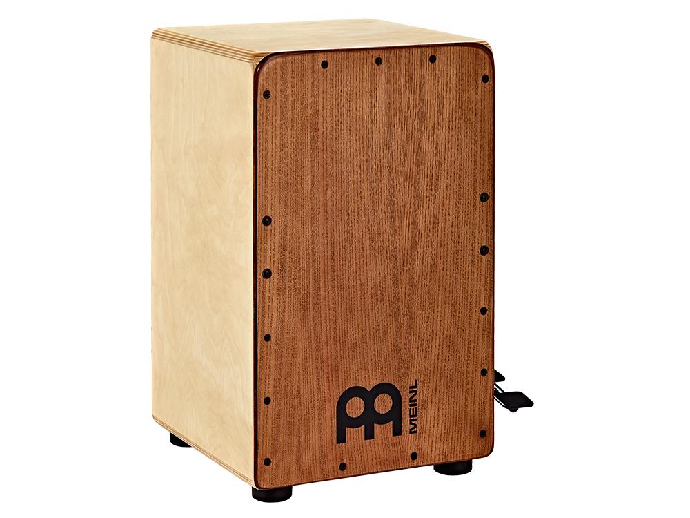 SCP100AWA - Snarecraft Professional Cajon - American Ash frontplate.