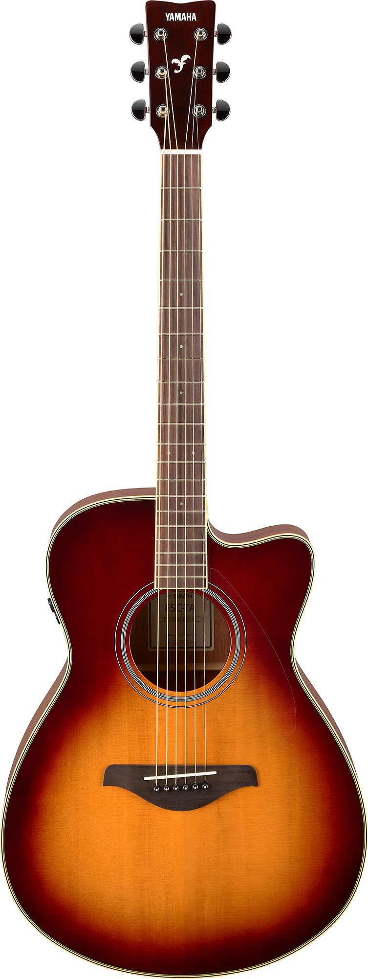 Yamaha FSC-TA, TransAcoustic Brown SU Cutaway