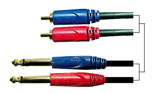 Schulz GRCA17/6m, 2xJack til 2xRCA