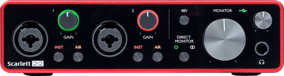 Focusrite Scarlett 2i2 Gen3