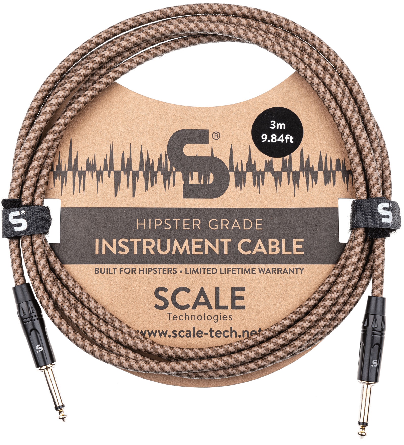 Scale Technologies Cables, Hipster Grade Jack/Jack 3 meter