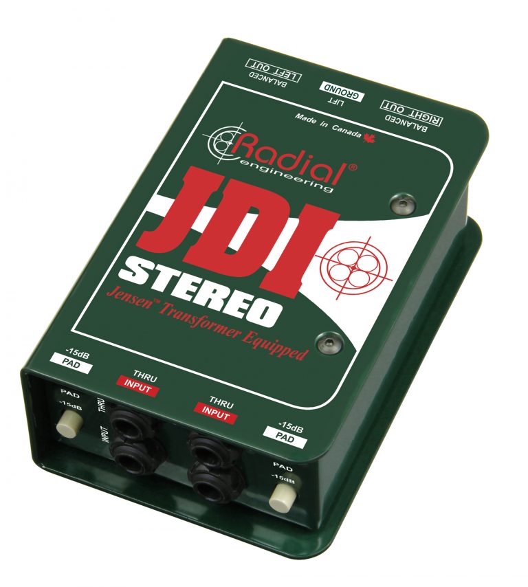 Radial JDI, Stereo Passive Direct Box