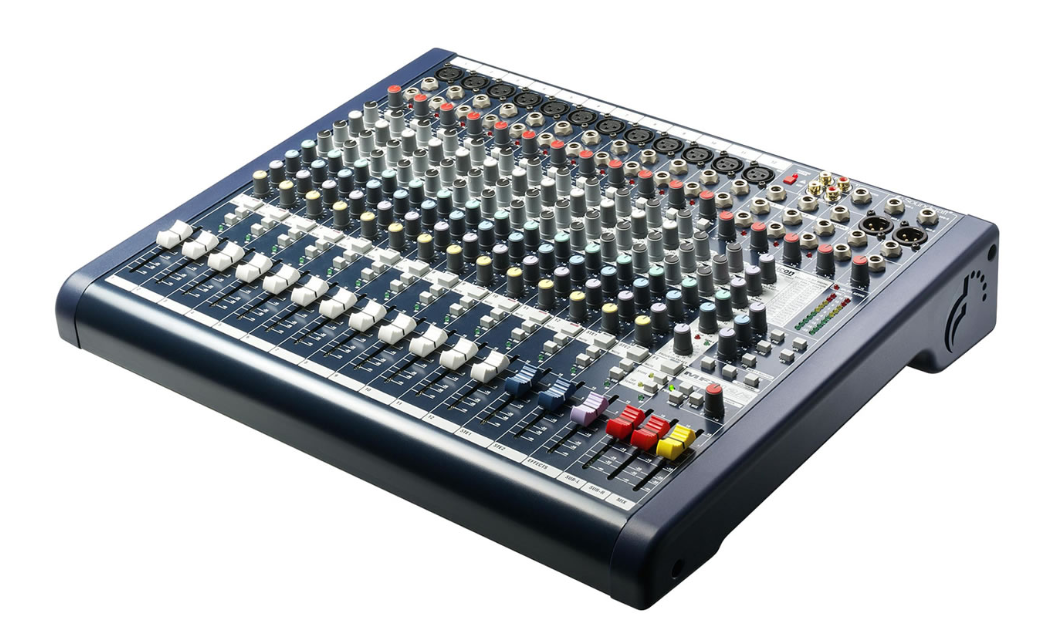 Soundcraft MFXi 12, Analogmikser