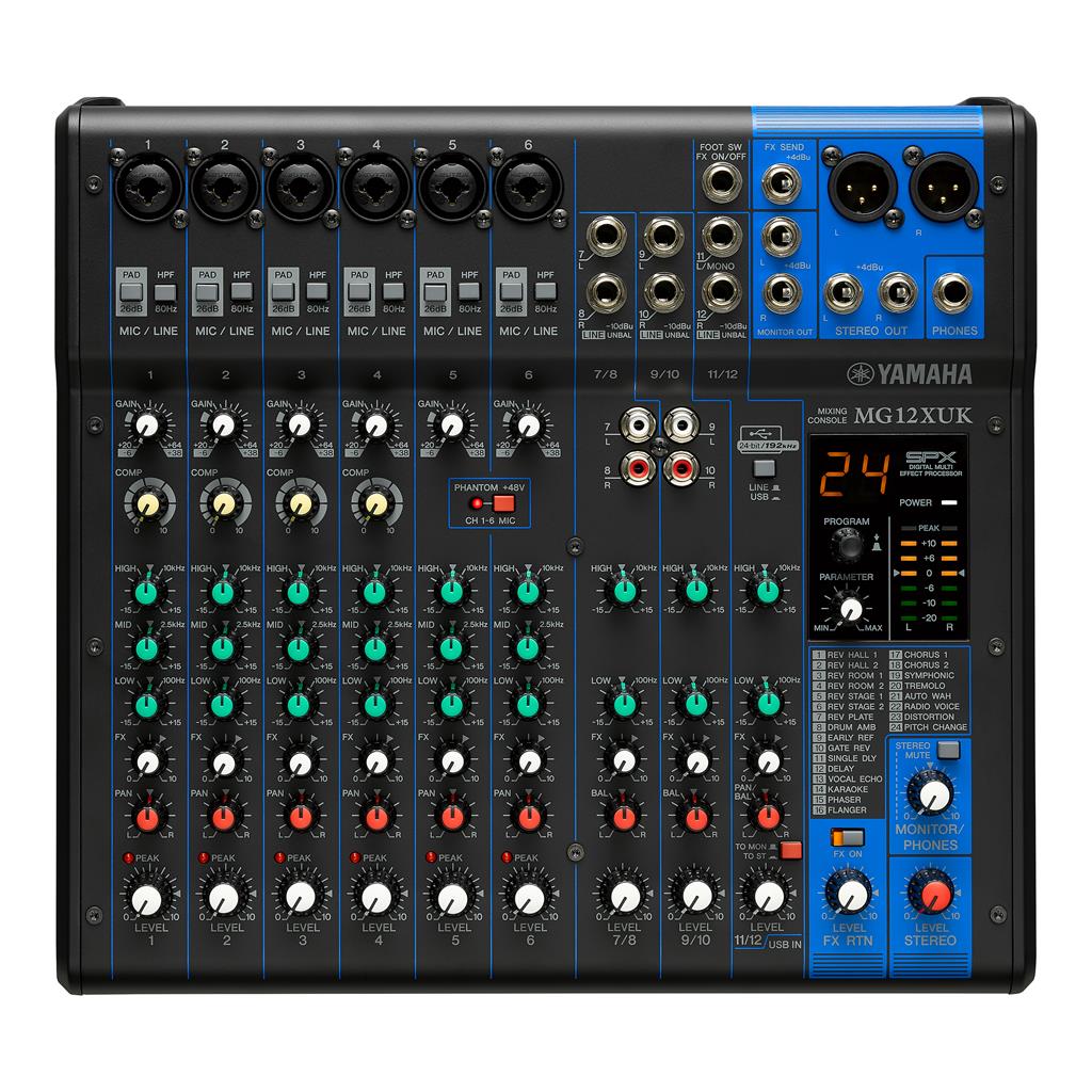 Yamaha MG12XUK, Mixer
