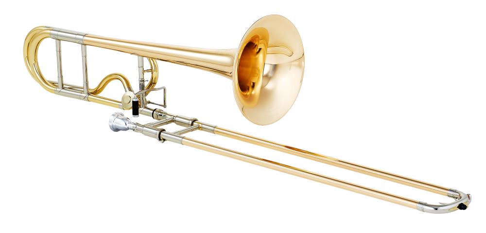 MTP mod. 444 Trombone B-/F- m/kvartventil G Bigflow