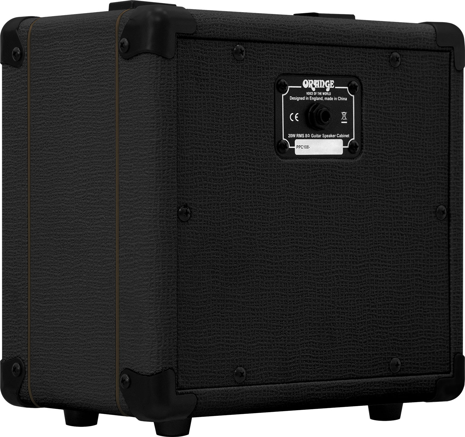 Orange PPC108 Black, 8'' Kabinett
