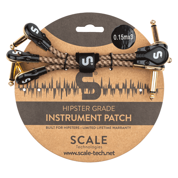 Scale Technologies Cables, Hipster Grade Jack/Jack Patch 15 cm