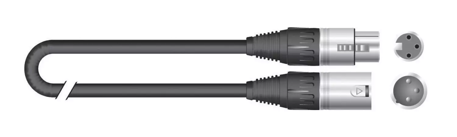 Safecon MC09, Mikrofonkabel 6m Neutrik