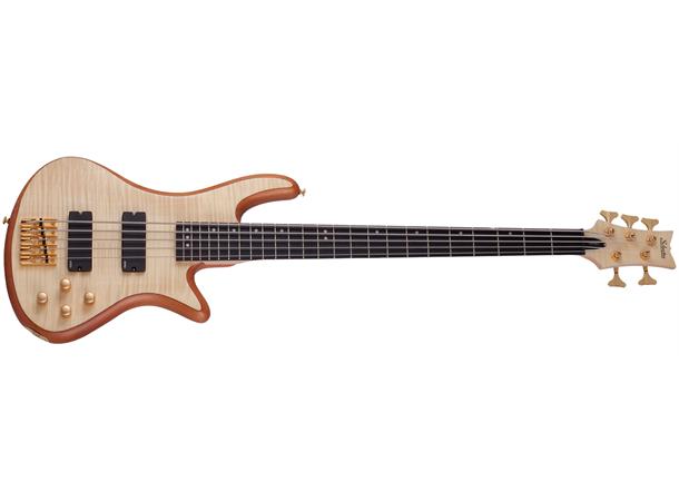 Schecter SC-STICU5-NAT, STILETTO Custom-5 Natural Satin
