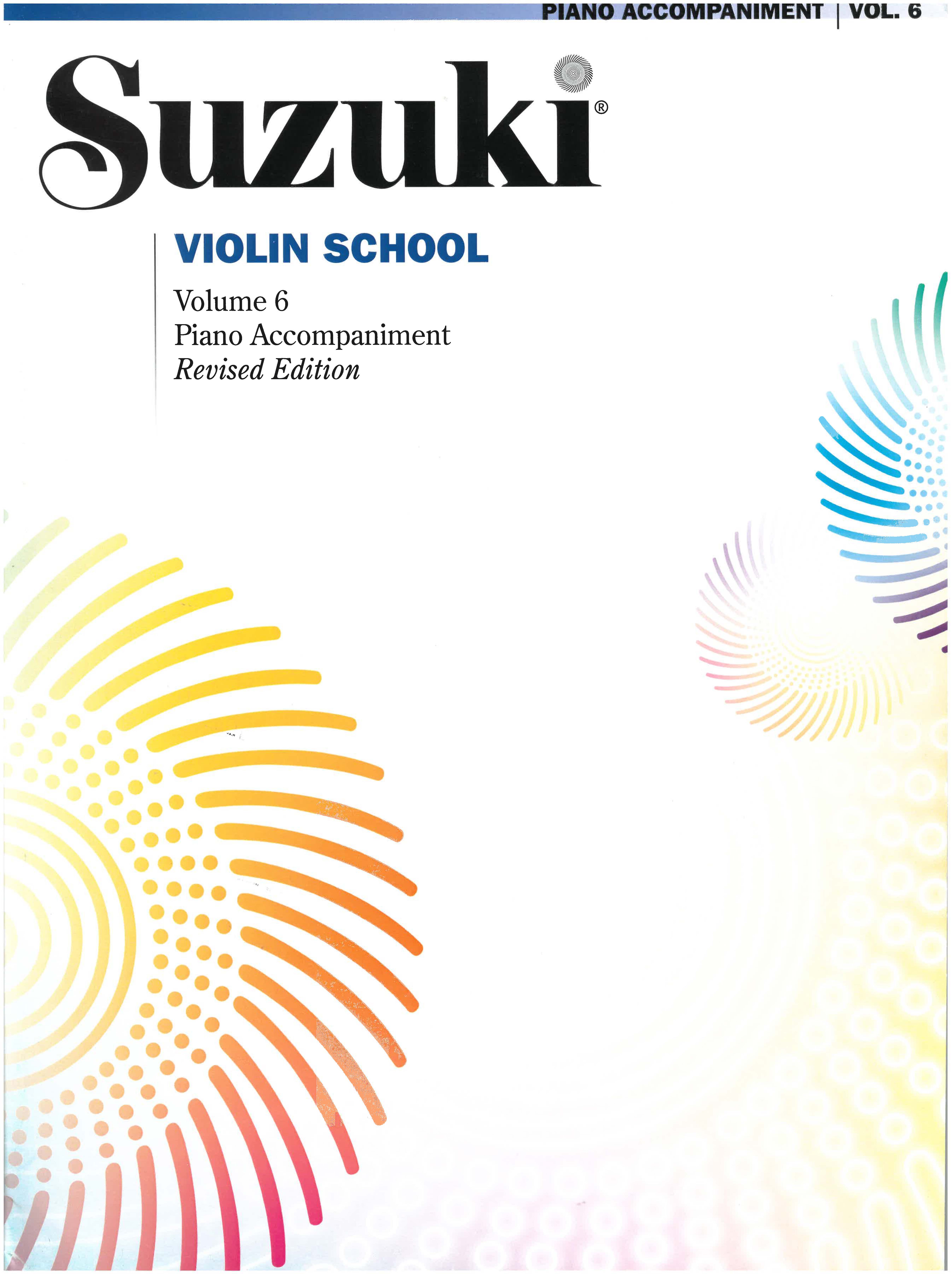Suzuki Vol.6, Violinskole