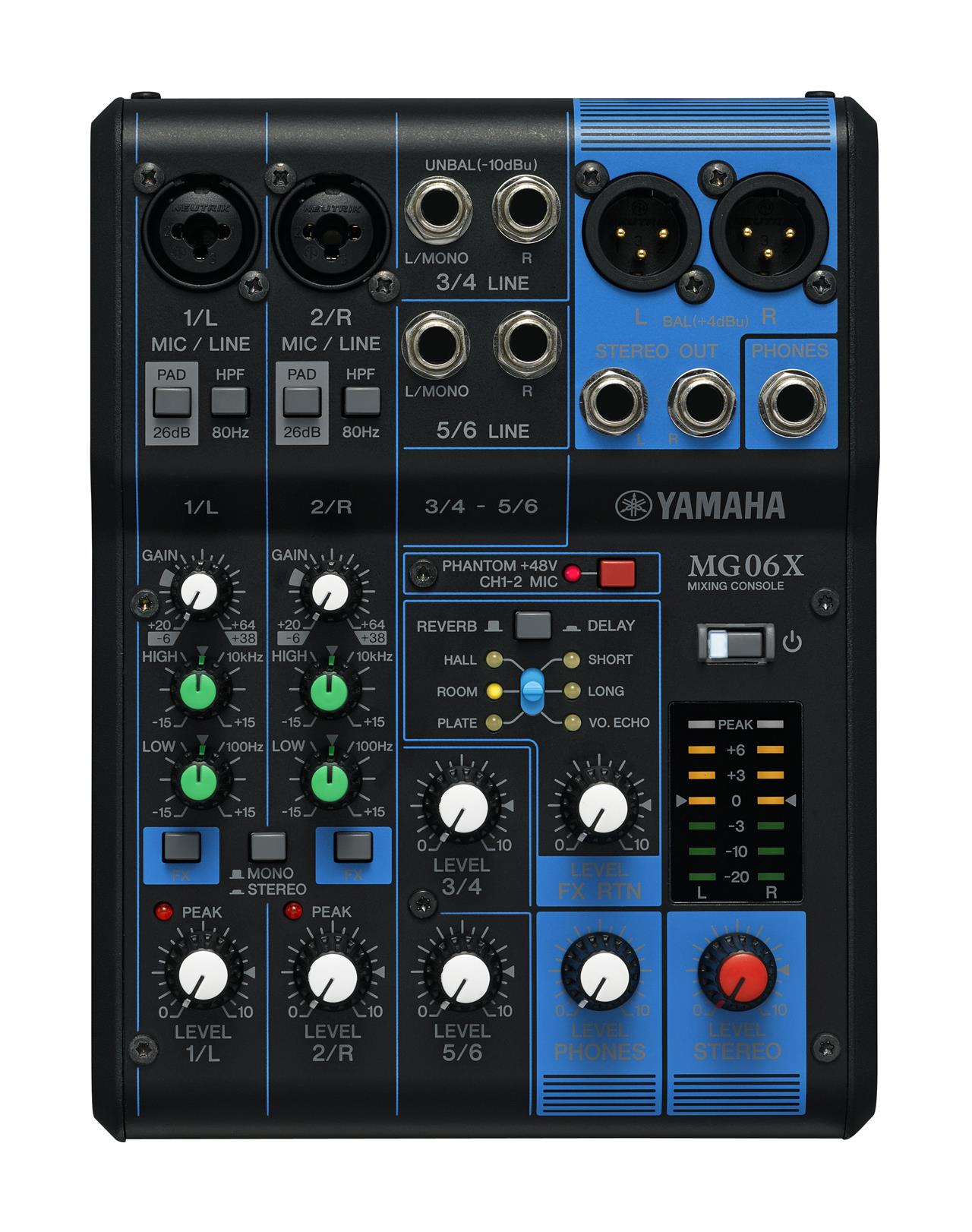 Yamaha MG06XYEM, Mixer