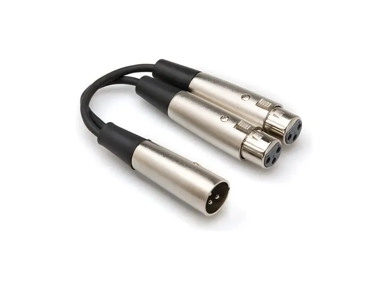 Schulz EZB1, XLR Splitt 1xHan til 2xHun 1m.