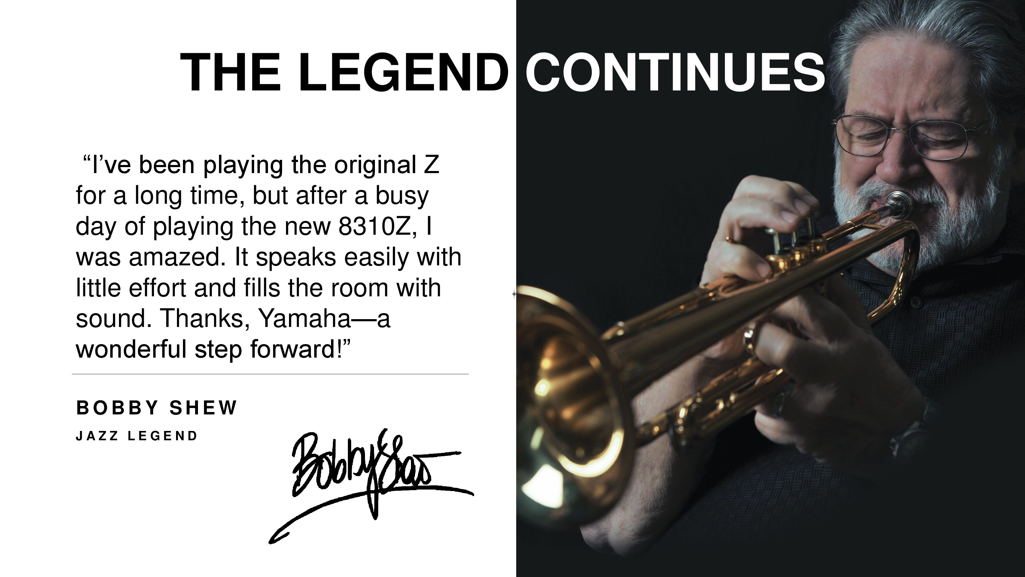 Yamaha YTR-8310Z Bobby Shew Trompet