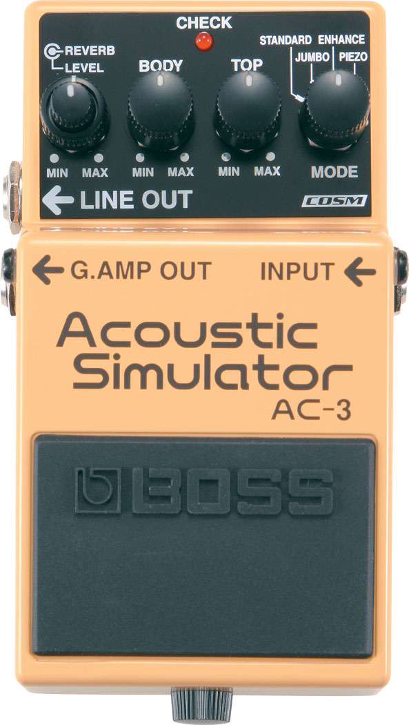 Boss AC-3, Acoustic Simulator