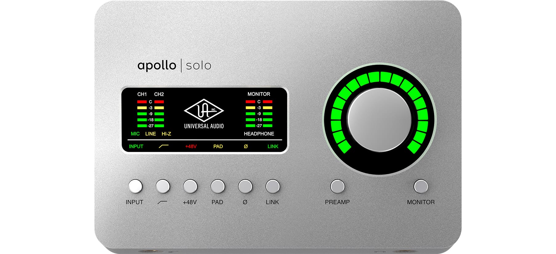 Universal Audio Apollo Solo Thunderbolt 3