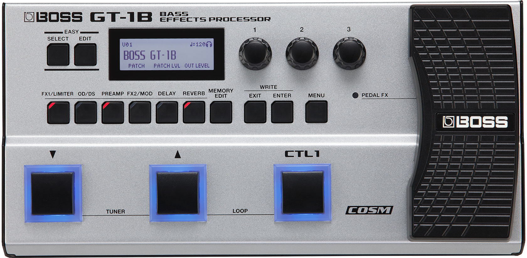 Boss GT-1B, Multieffekt Prosessor for Bassgitar