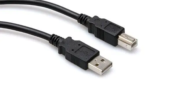 Hosa USB-A/USB-B 2.0 speed 3 meter