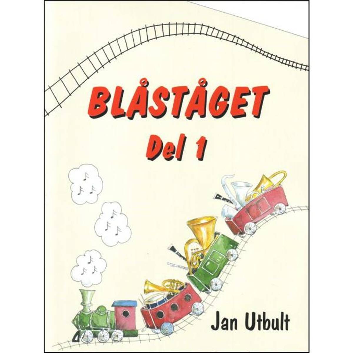 Blåståget 1 Trommesett - Bok m/CD